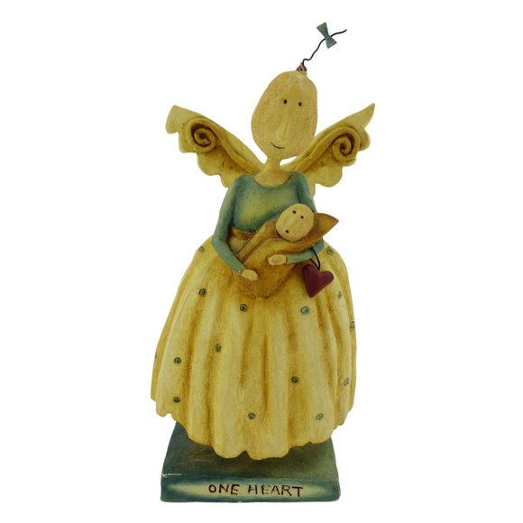 Lang August Moon One Heart Angel Figurine 0518005 by Dan Diapaolo & Karen Good R - Picture 1 of 7
